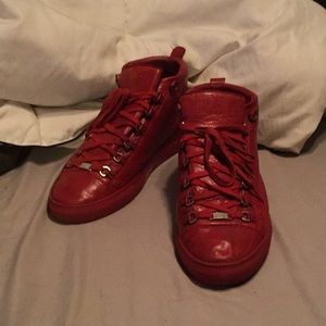 Authentic Mens Balenciaga High Top Shoes